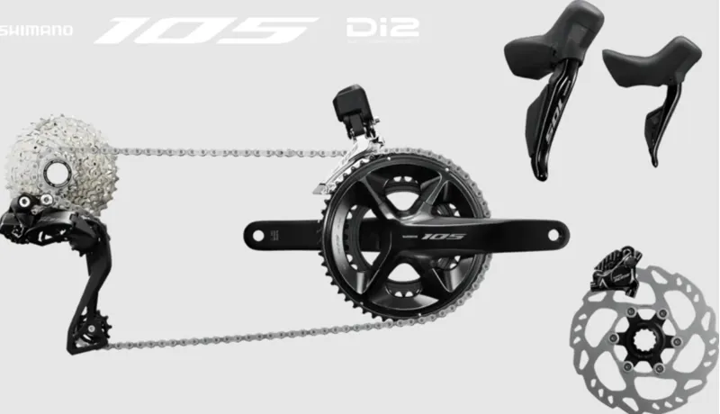 Shimano 105 Di2 groupset 12 Speed